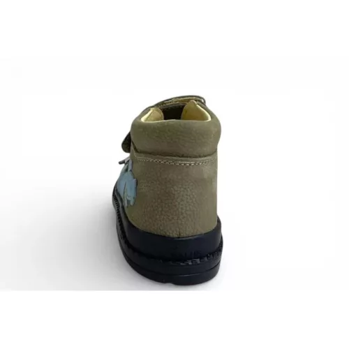 BB20-20262551 Salus Szupinált Szandál, Fiú, Szürke, FLO-911, Teknős