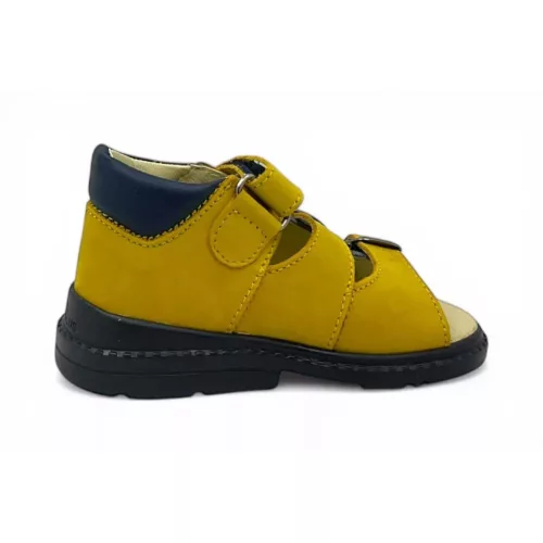 BB20-20262552 Salus Szupinált Szandál, Fiú, Sárga, FLO-911, Denevér