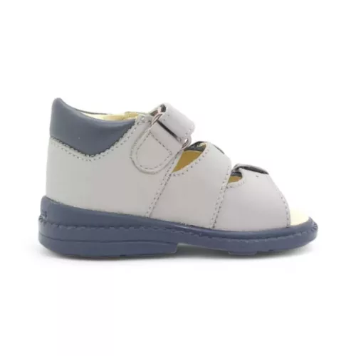 BB20-20262653 Salus Szupinált Szandál, Fiú, Szürke, FLO-911, Denevér