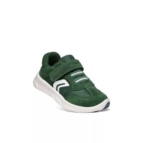 BB20-20262990 Geox Barefoot Gyerek Cipő, Fiú, Zöld, B660KA-C3P1Z