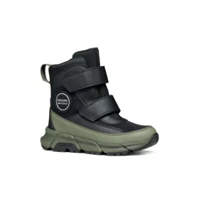 BB20-20263546 Geox Vízálló Téli Gyerek Cipő, Fiú, Fekete, J66LCG-C0033