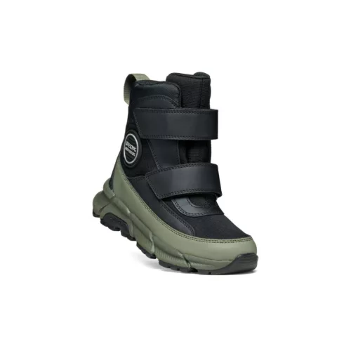 BB20-20263547 Geox Vízálló Téli Gyerek Cipő, Fiú, Fekete, J66LCG-C0033