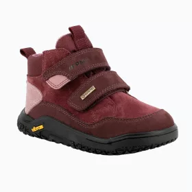 BB20-20263573 Primigi Vízálló Barefoot Őszi Gyerek Cipő, Vibram talppal, Lány, Bordó, 2418200