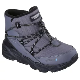BB20-20263670 Skechers Vízálló Téli Gyerek Cipő, Fiú, Szürke, 406385L-CCBK