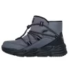 BB20-20263670 Skechers Vízálló Téli Gyerek Cipő, Fiú, Szürke, 406385L-CCBK