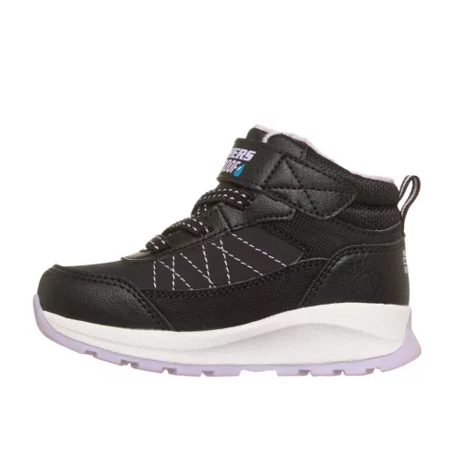 BB20-20263688 Skechers Vízálló Őszi Gyerek Cipő, Lány, Fekete, 303493N-BKLV