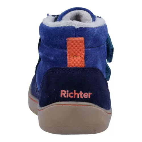 BB20-20263710 Richter Vízálló Barefoot Téli Gyerek Cipő, Fiú, Kék, 1052-4211-7201