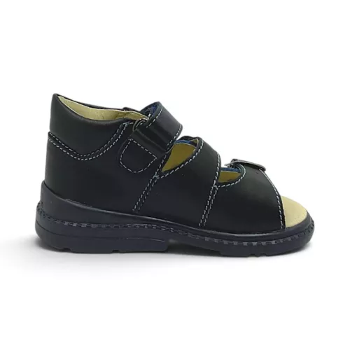 BB20-20263746 Salus Szupinált Szandál, Fiú, Kék, FLO-911, Bálna