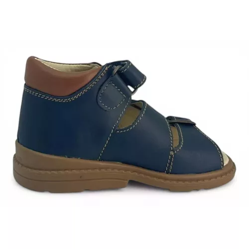 BB20-20263884 Salus Szupinált Szandál, Fiú, Barna, FLO-911, Kutya