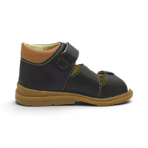 BB20-20263895 Salus Szupinált Szandál, Fiú, Fekete, FLO-911, Teherautó