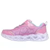 BB20-20264029 Skechers Világítós Gyerek Cipő, Lány, Rózsaszín, 303736NC-PKMT