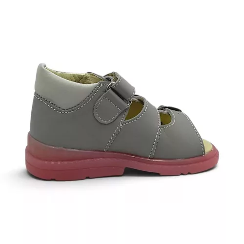 BB20-20264147 Salus Szupinált Szandál, Lány, Szürke, FLO-911, Katica