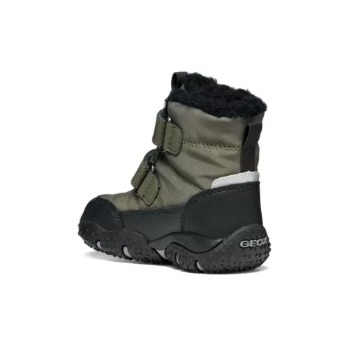 BB20-20264236 Geox Vízálló Téli Gyerek Cipő, Fiú, Zöld, B4620C-C0450