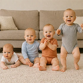 A baba fejlődése hónapról-hónapra az első évben