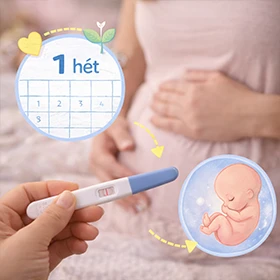 Babavárás hétről hétre: 1. hét – A nagy utazás kapujában