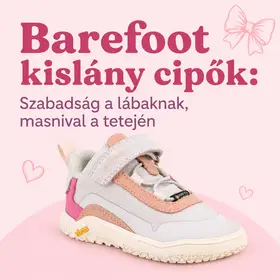 Barefoot kislány cipők: Szabadság a lábaknak, masnival a tetején
