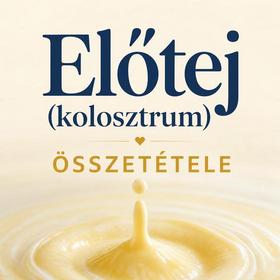 Előtej (kolosztrum) összetétele