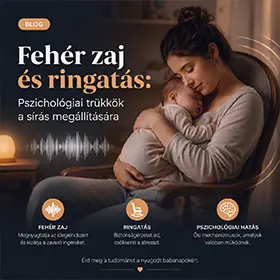 Fehér zaj és ringatás: Pszichológiai trükkök a sírás megállítására