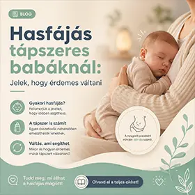 Hasfájás tápszeres babáknál: Jelek, hogy érdemes váltani