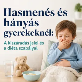 Hasmenés és hányás gyerekeknél: A kiszáradás jelei és a diéta szabályai.