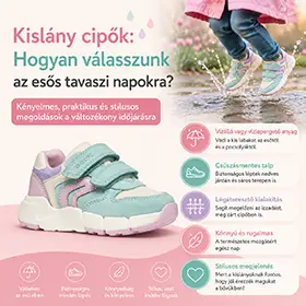 Kislány cipők: Hogyan válasszunk az esős tavaszi napokra?