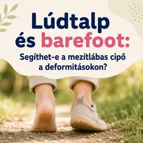 Lúdtalp és barefoot: Segíthet-e a mezítlábas cipő a deformitásokon?