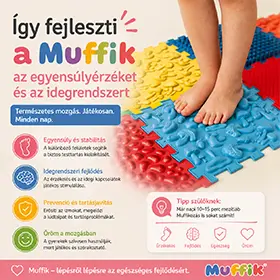 Így fejleszti a Muffik az egyensúlyérzéket és az idegrendszert