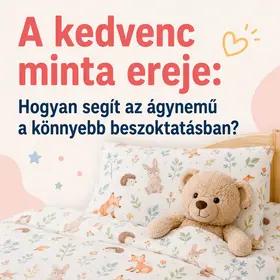 A kedvenc minta ereje: Hogyan segít az ágynemű a könnyebb beszoktatásban?