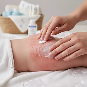 Pelenkakiütés: kinézete, okai, kezelése