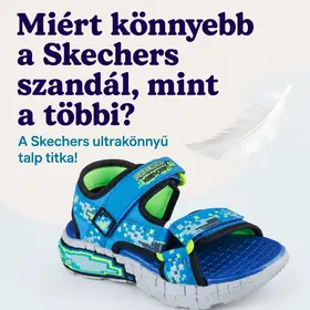 Miért könnyebb a Skechers szandál, mint a többi? A Skechers ultrakönnyű talp titka!