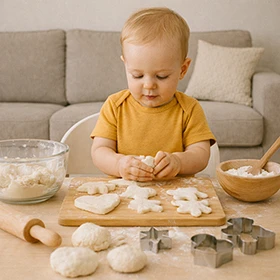 Te is elrontottad eddig? A legjobb só-liszt gyurma recept!