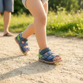 Szamos szandál: Nyári komfort és egészséges lábfejlődés